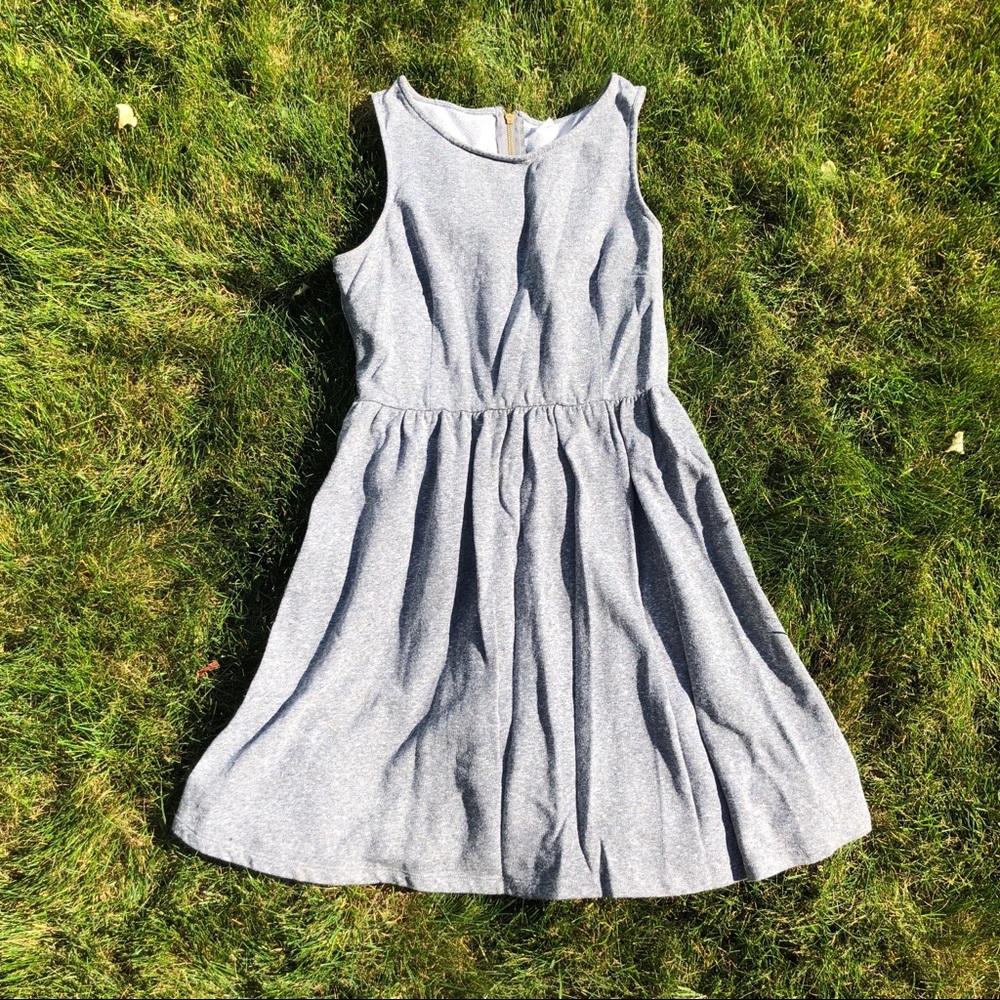 Old Navy Gray Skater Dress